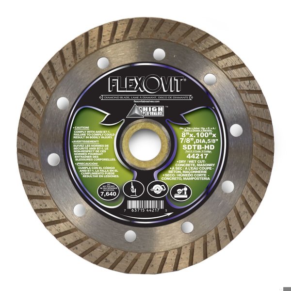 Flexovit SMALL DIAMETER DIAMOND BLADE HIGH 44217